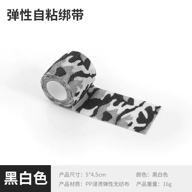 Outdoor Camouflage Self-Adhesive Elastic Tape Strips - Joomcy