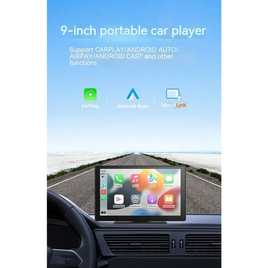 9-inch Carplay Driving Recorder Portable