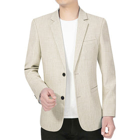 Men's Slim Fit Business Casual Blazer for Spring/Fall