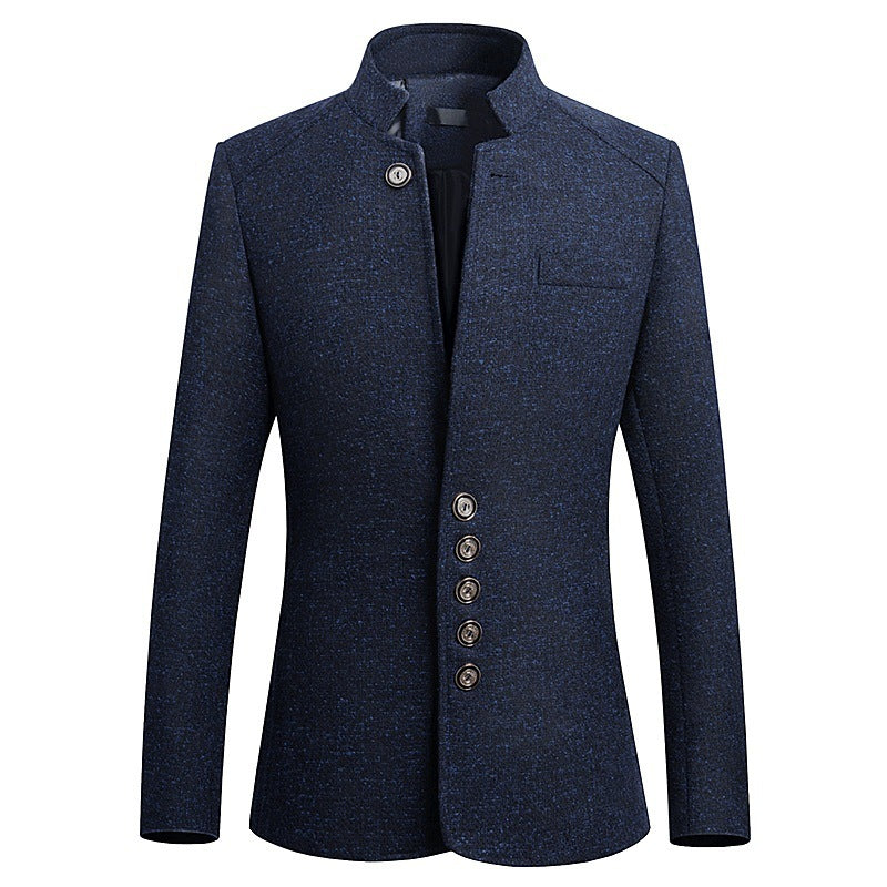Men's Casual Slim-Fit Blazer Jacket - British Style
