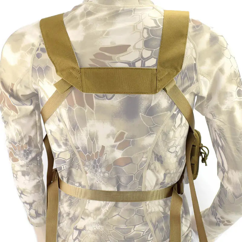 Multi-Function Tactical Suit Chest Hanging Vest