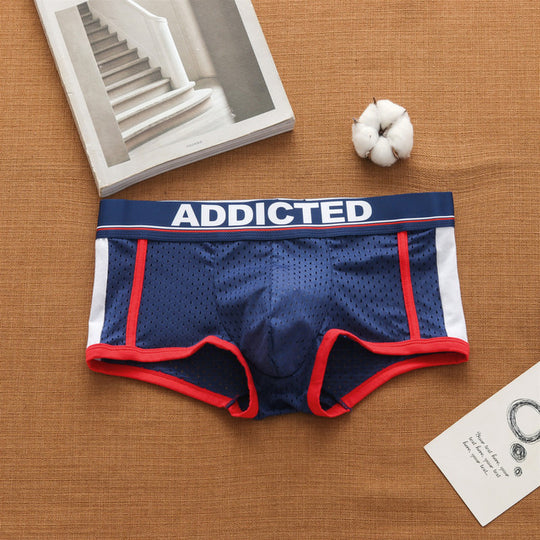 Soft and Breathable Men's Elastic Boxer Shorts