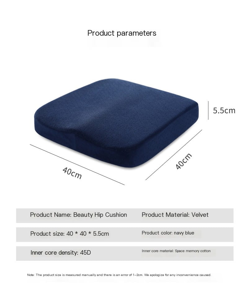 Memory Foam Seat Cushion for Office and Car
