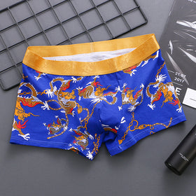 Soft, Breathable, Elastic Men's Boxer Shorts