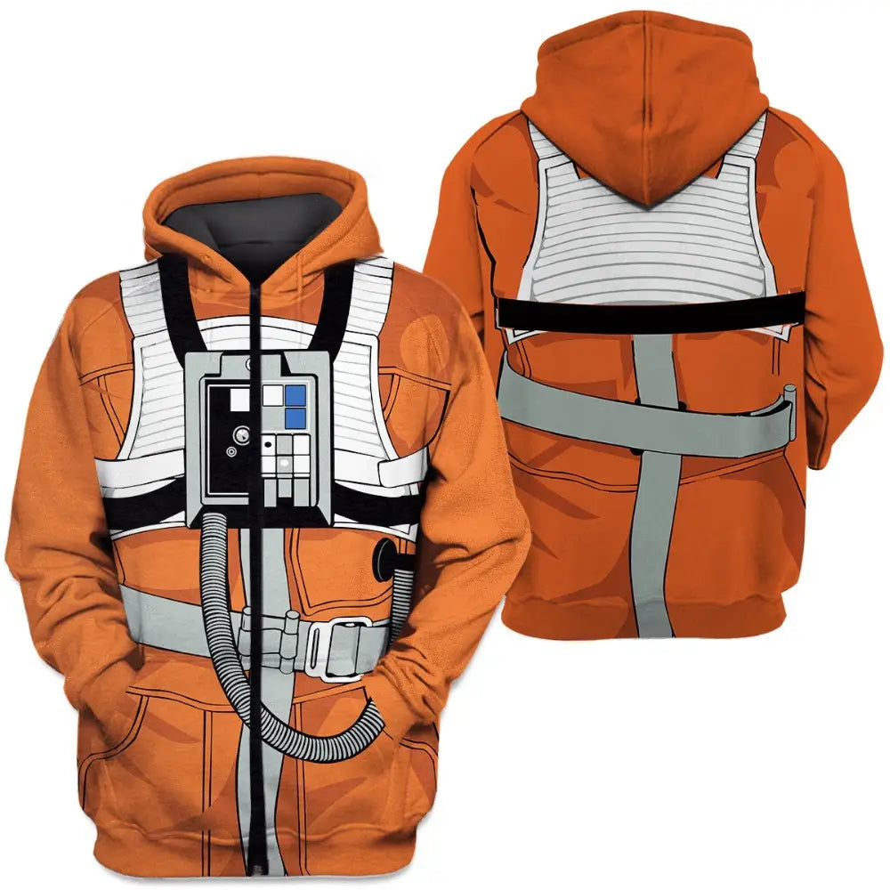 3D Digital Print Hoodie for Couples - Casual Style