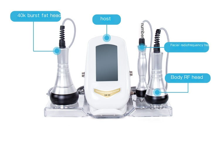 40K RF Ultrasonic Beauty Device for Body and Face