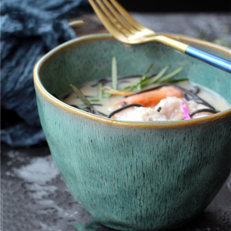 Creative Ceramic Dinnerware Salad and Soup Bowls