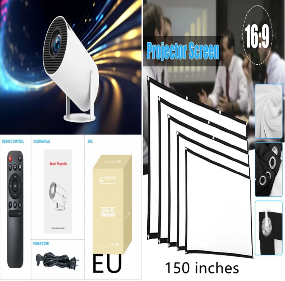 HY300 Pro Portable Home Theater Projector