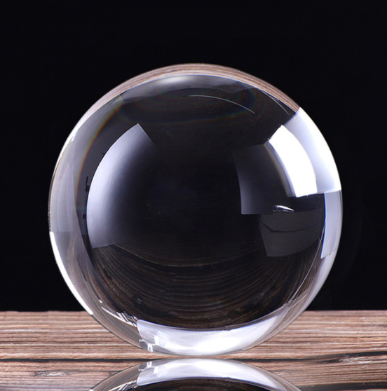 Crystal Ball Decor - Transparent Glass Feng Shui Item