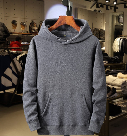 Men's Pullover Hoodie with Fleece Lined Long Sleeves