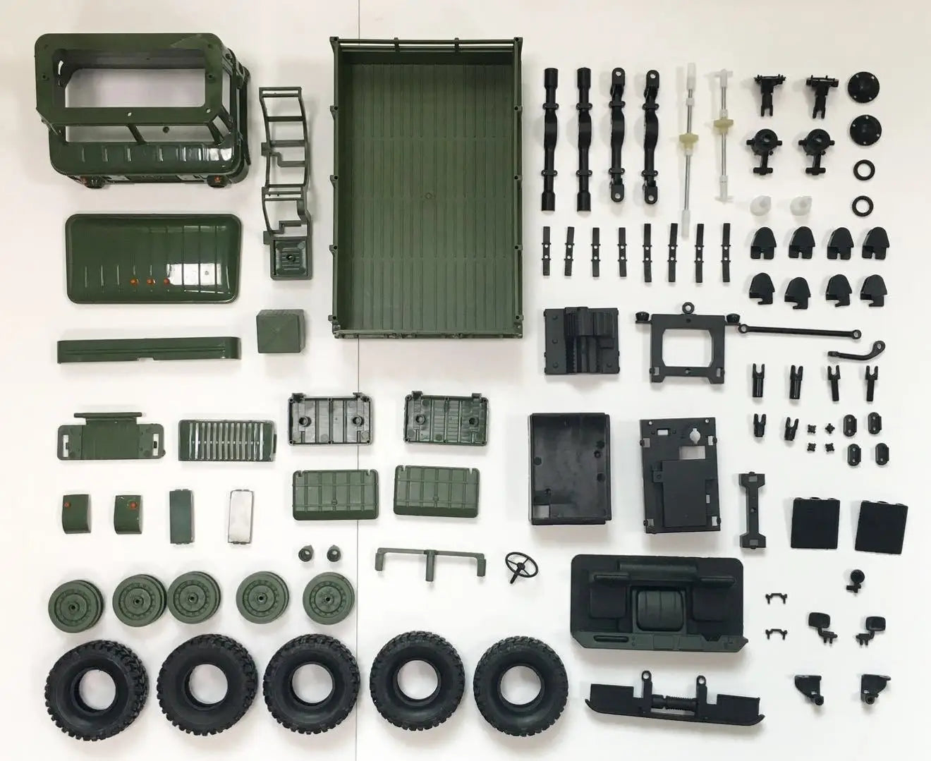 4WD Off-Road Climbing Military RC Truck