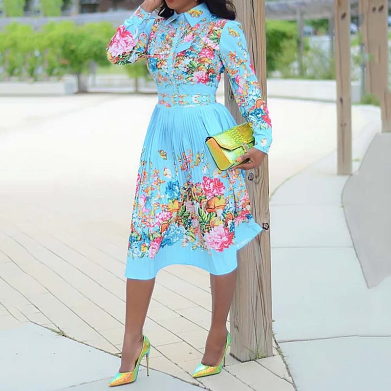 Africa Fashion Women's Printed Dress