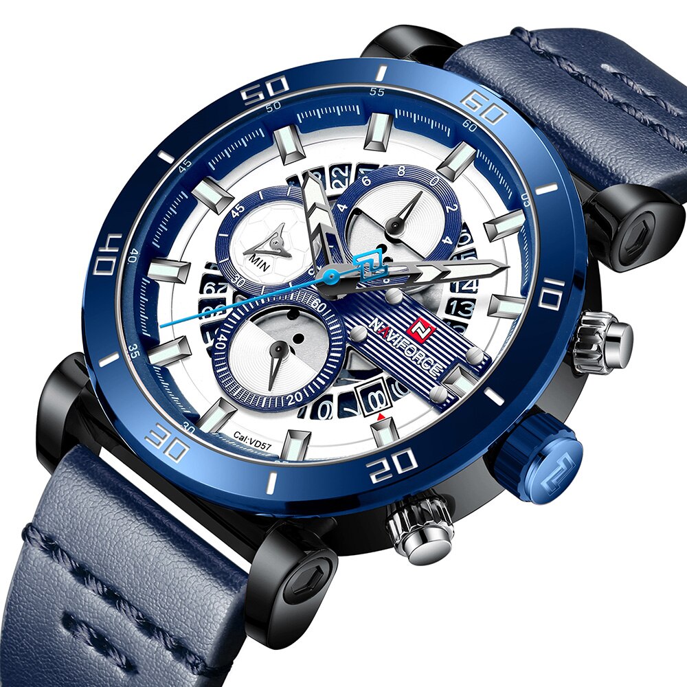 NAVIFORCE Men's 9131 Waterproof Quartz Watch