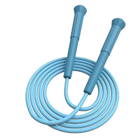 Adjustable Jump Rope for Speed Skipping Lightweight Jump Rope Skipping Rope for Women Men and Kids (Blue)