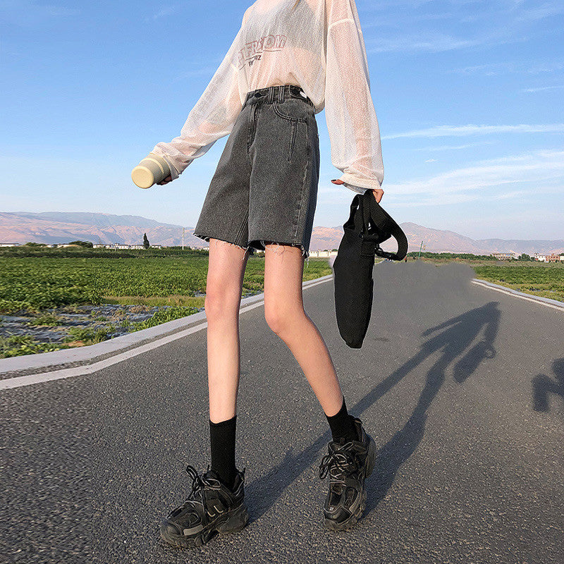 Women's High Waist Loose Fit Wide Leg Pants