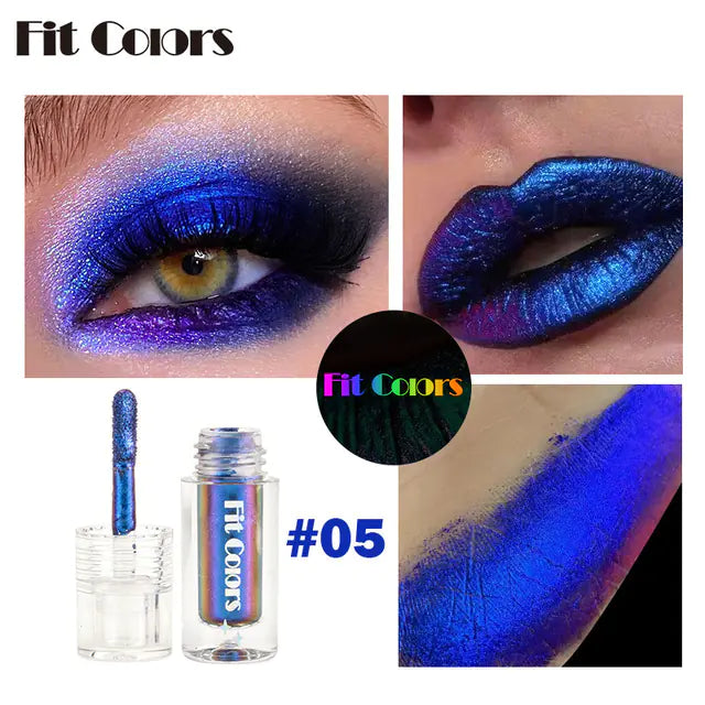 Aurora Long Lasting Multi Chrome Eyeshadow Pigments - Joomcy
