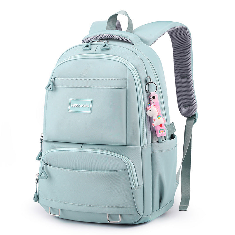 Stylish Large Capacity Nylon Backpack for Students