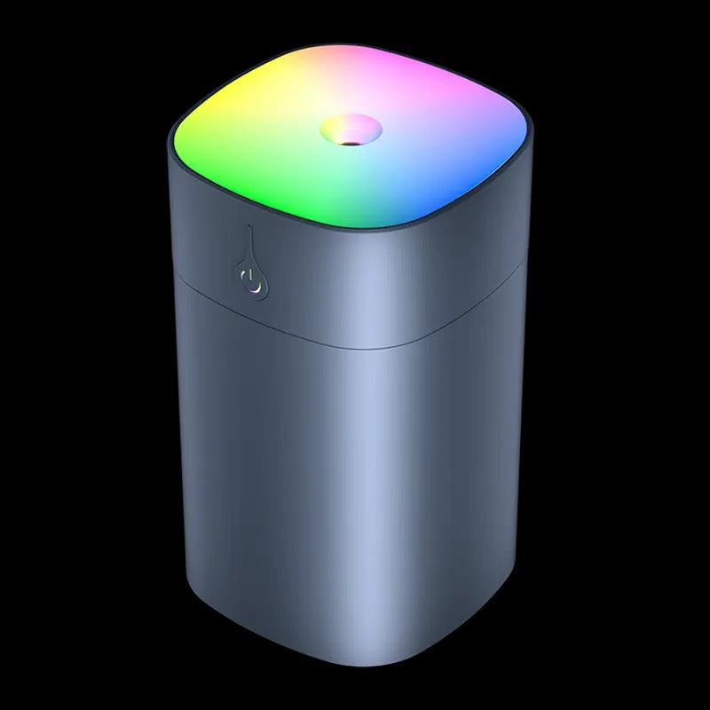 USB Small Humidifier with Aromatherapy and Colorful Light