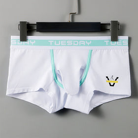 Soft and Breathable Men's Elastic Boxer Shorts