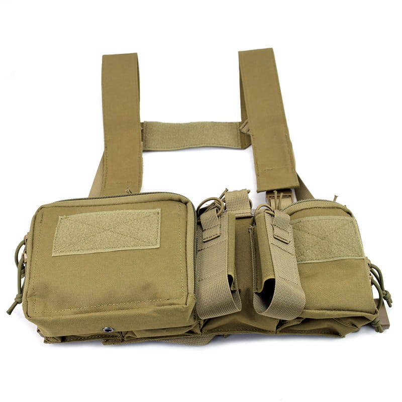 Multi-Function Tactical Suit Chest Hanging Vest