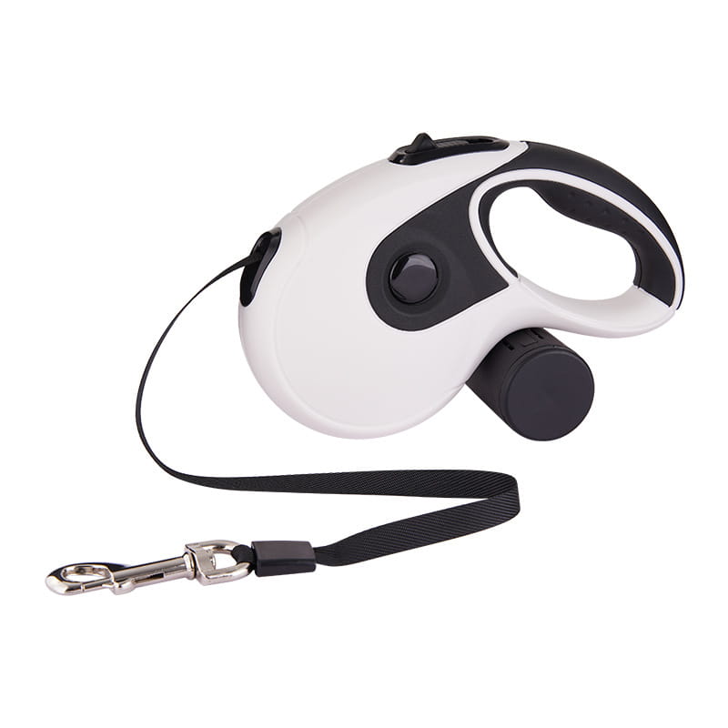 Leash in use
