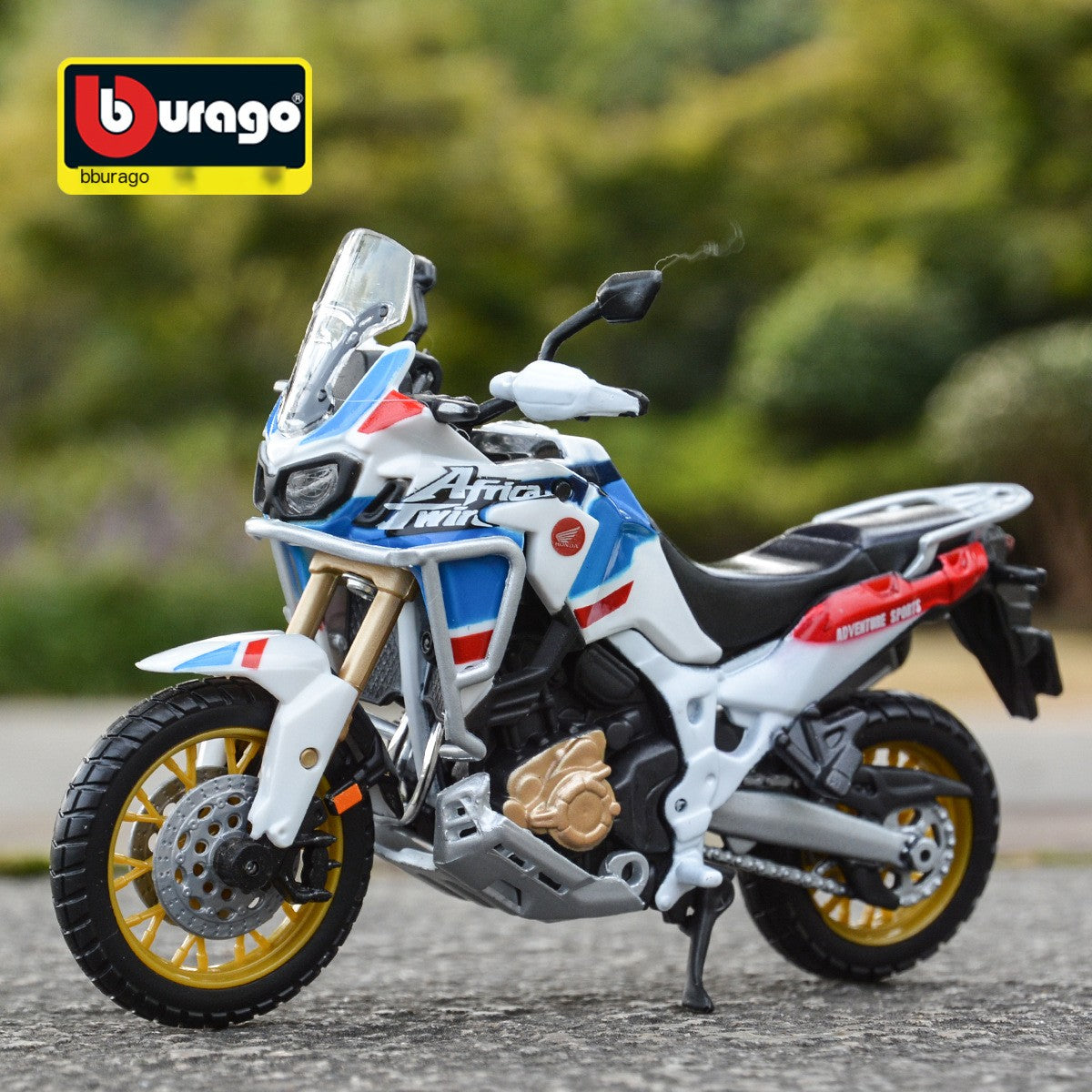 1:18 Honda Africa Twin Alloy Motorcycle Model
