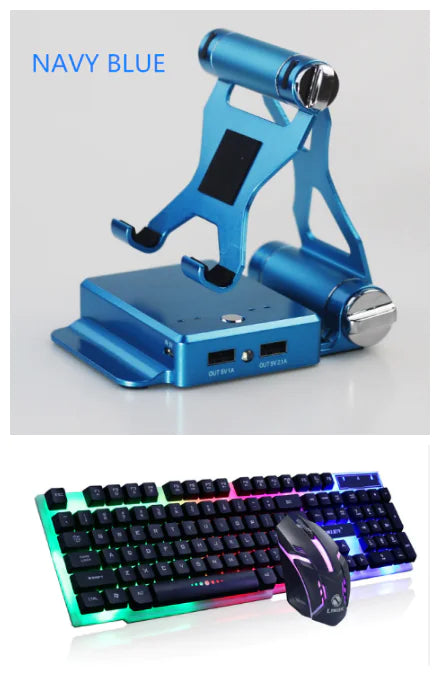 Mobile Power Bank with Multi-Function Stand