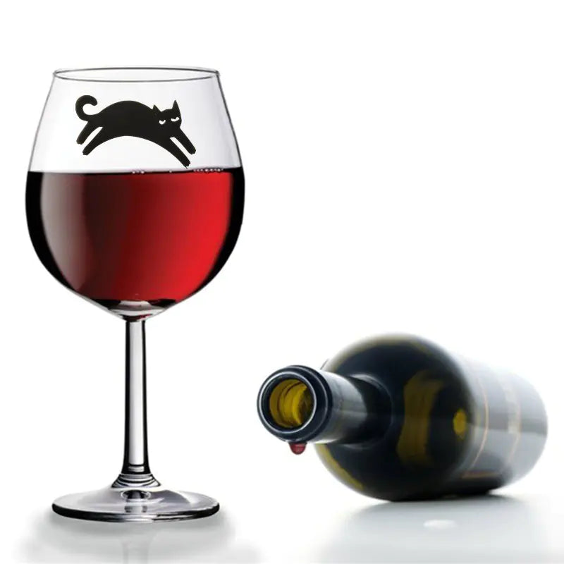 Cat Silicone Drink Markers for Party Glasses - Joomcy