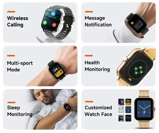 VodaCall™   Bluetooth Answer/Call Smart Watch