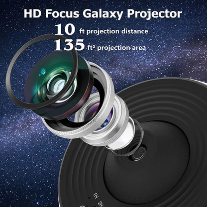 ProjectNight™ HD Galaxy Projector [Starry Sky]