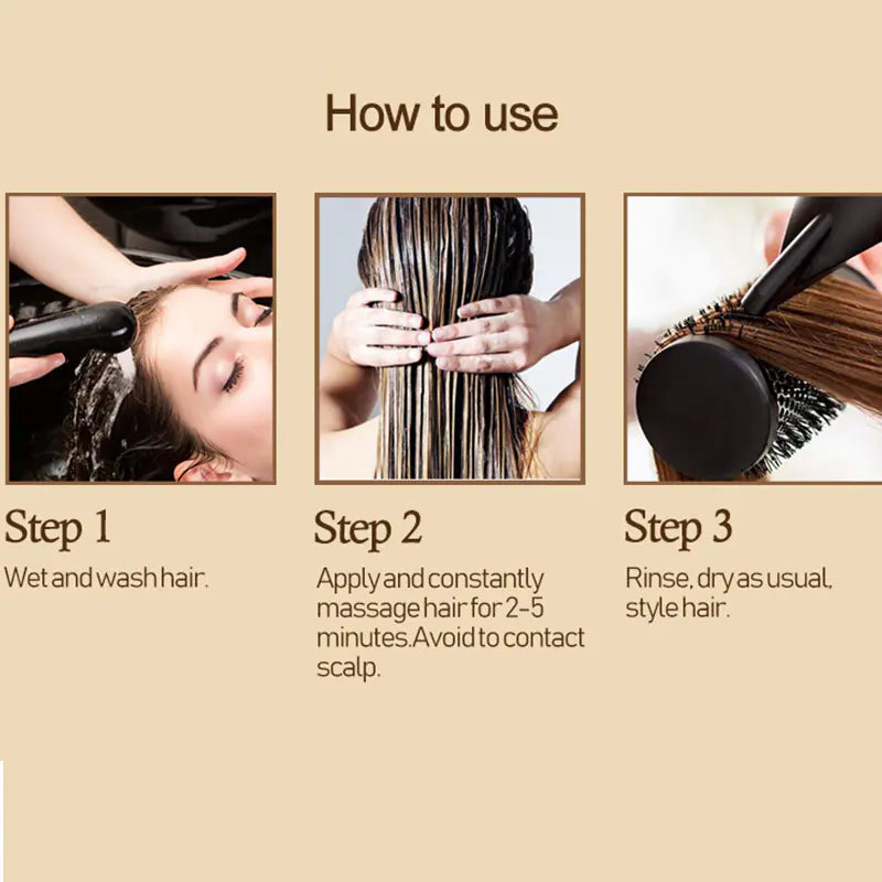 Anti-Shedding Smooth Hair Mask for Frizz Control - Joomcy