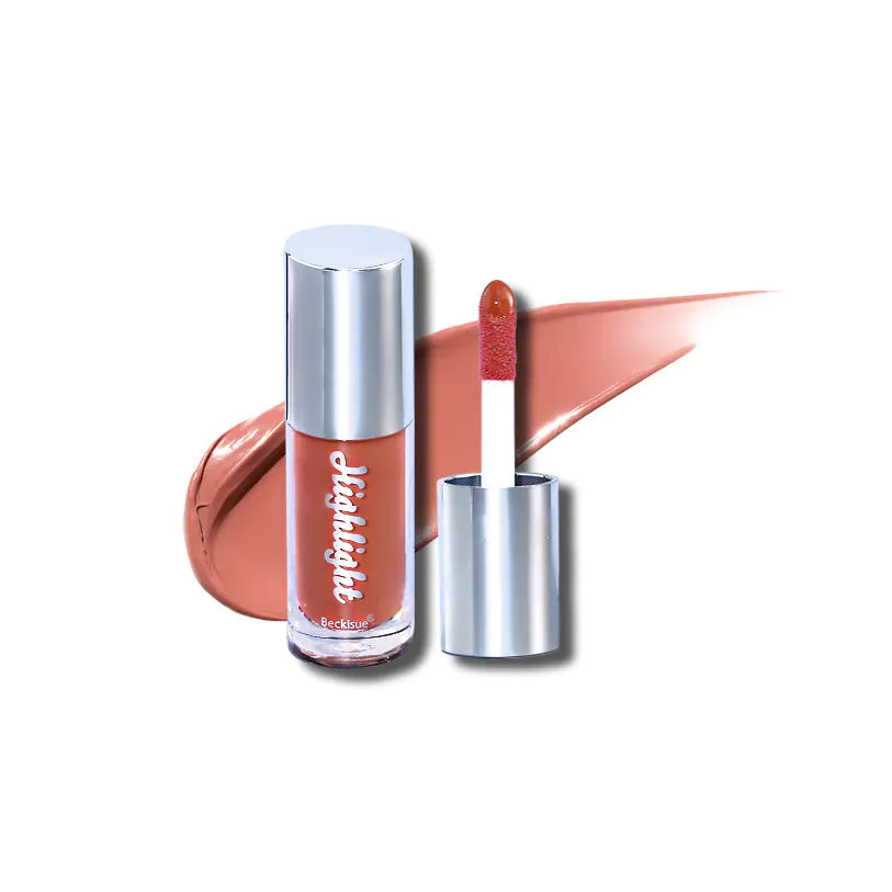 High Gloss Nude Lip Gloss with Mirror Finish - Joomcy