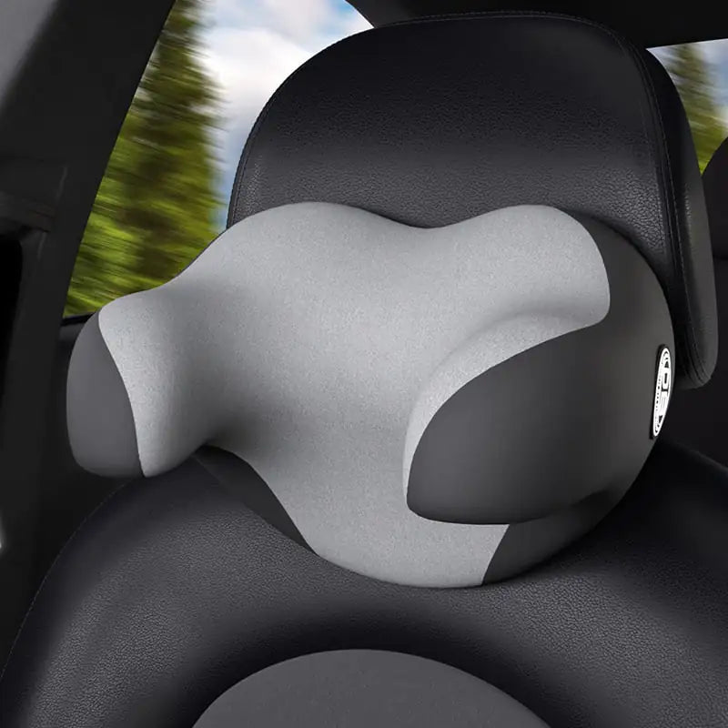 U-Shaped Memory Foam Neck Pillow for Car Backrest