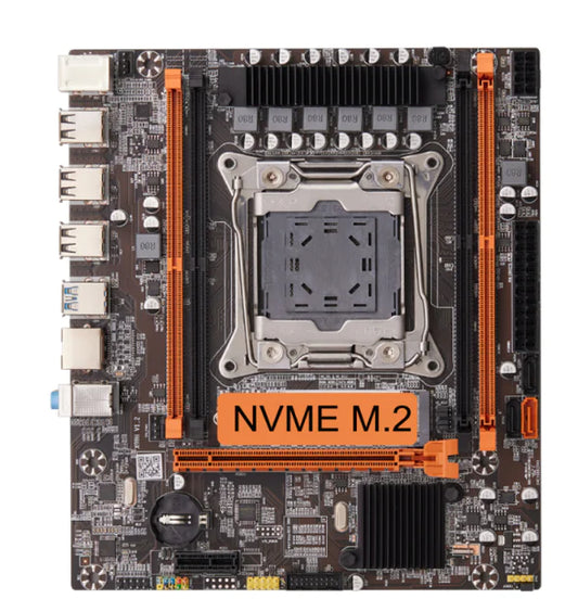 X99 DDR4 M-ATX Computer Motherboard for Server LGA2011-3, B85 Chipset, NVMe/SATA M.2 Slot - Joomcy