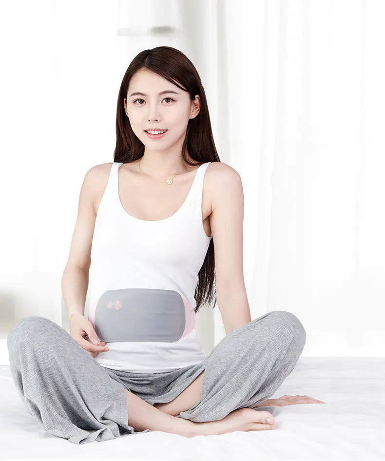 Heating Waist Belt for Menstrual Relief and Massage