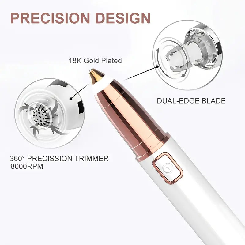 Rechargeable Painless Eyebrow Hair Remover Tool - Joomcy