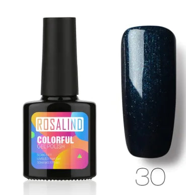 ROSALIND Solid Color UV Nail Gel Polish 10ml