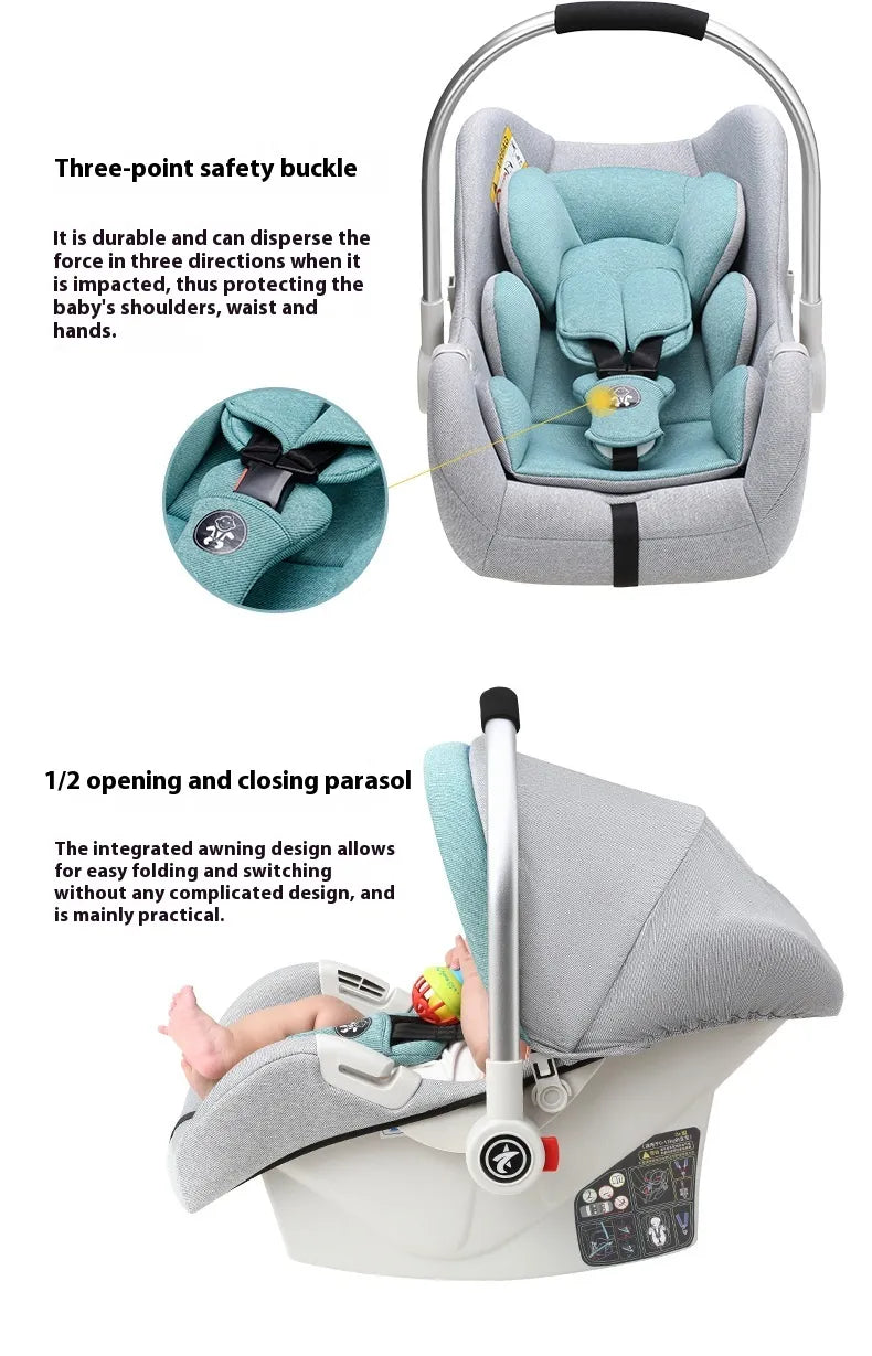 Foldable Baby Car Safety Seat Basket