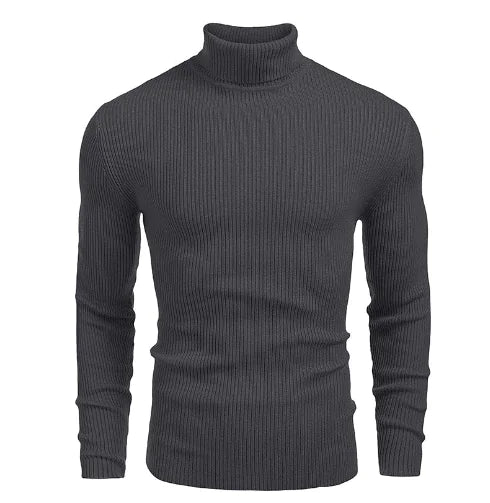 Men's High-Neck Sweater for Autumn and Winter - Joomcy