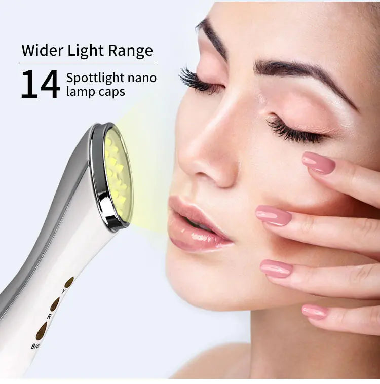 RF Facial Photon LED Skin Care Beauty Device for Home