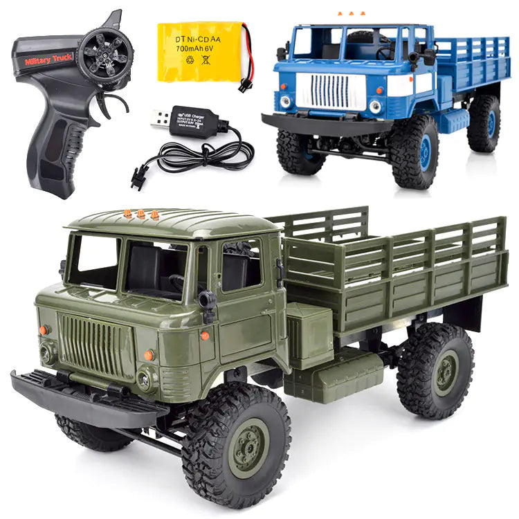 Remote Control Off-Road Military Toy Truck
