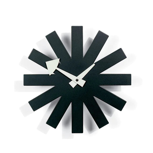 Classic Black Quartz Wall Clock - Nordic Home Decor - Joomcy
