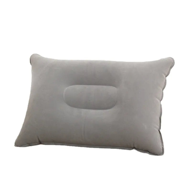 Velvet Inflatable Travel Pillow for Camping and Naps - Joomcy