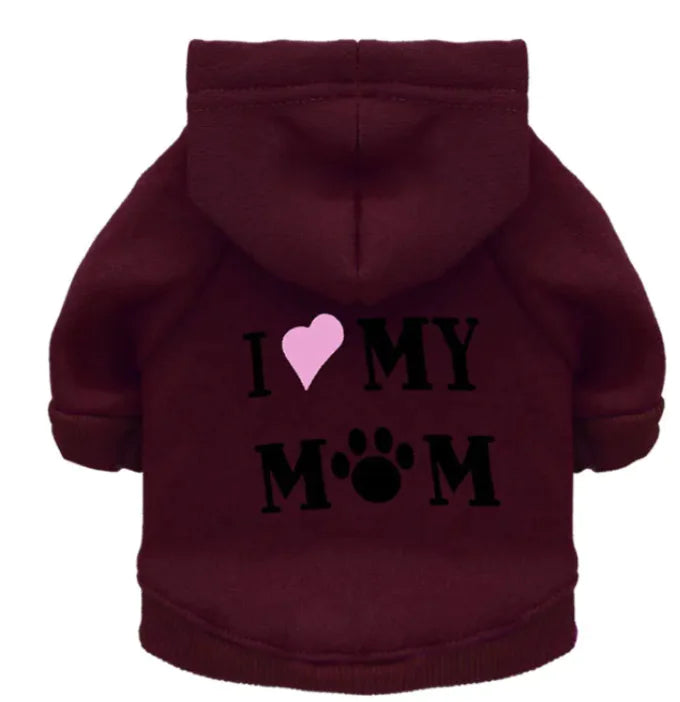 Paw Mummy Fleece Dog Sweater - Joomcy