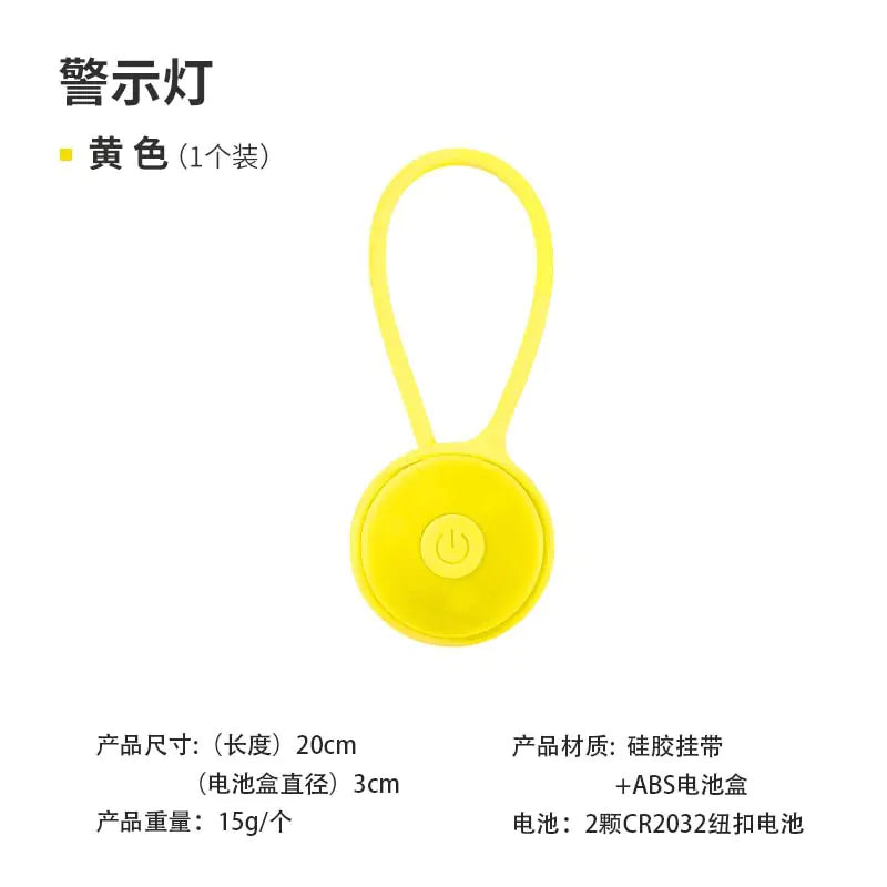 Outdoor LED Camping Light with Silicone Tarp Rope - Joomcy