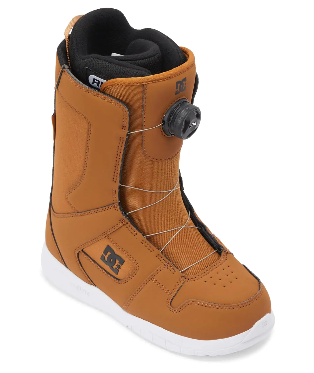 DC Phase BOA Snowboard Boots Wheat/White 8 B (M)