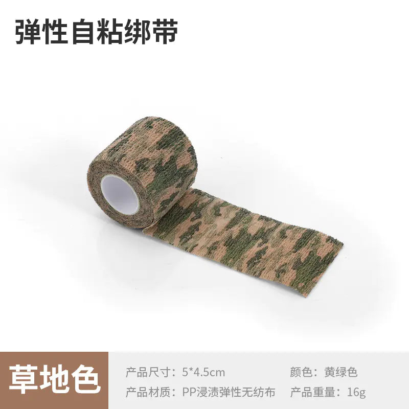 Outdoor Camouflage Self-Adhesive Elastic Tape Strips - Joomcy