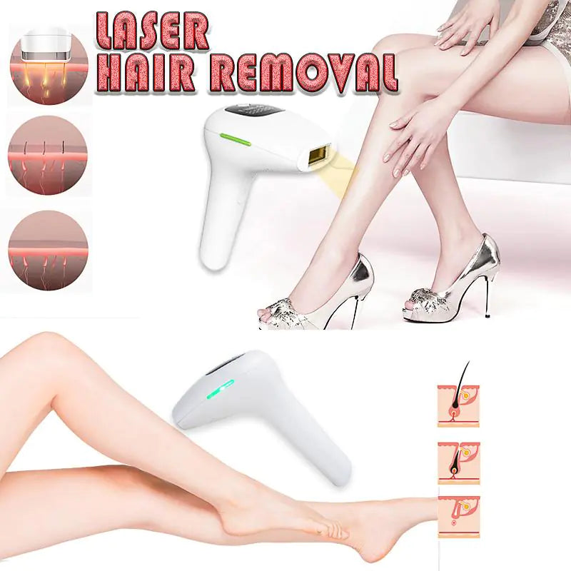 Mini Pain-Free Laser Hair Removal Device for Home Use