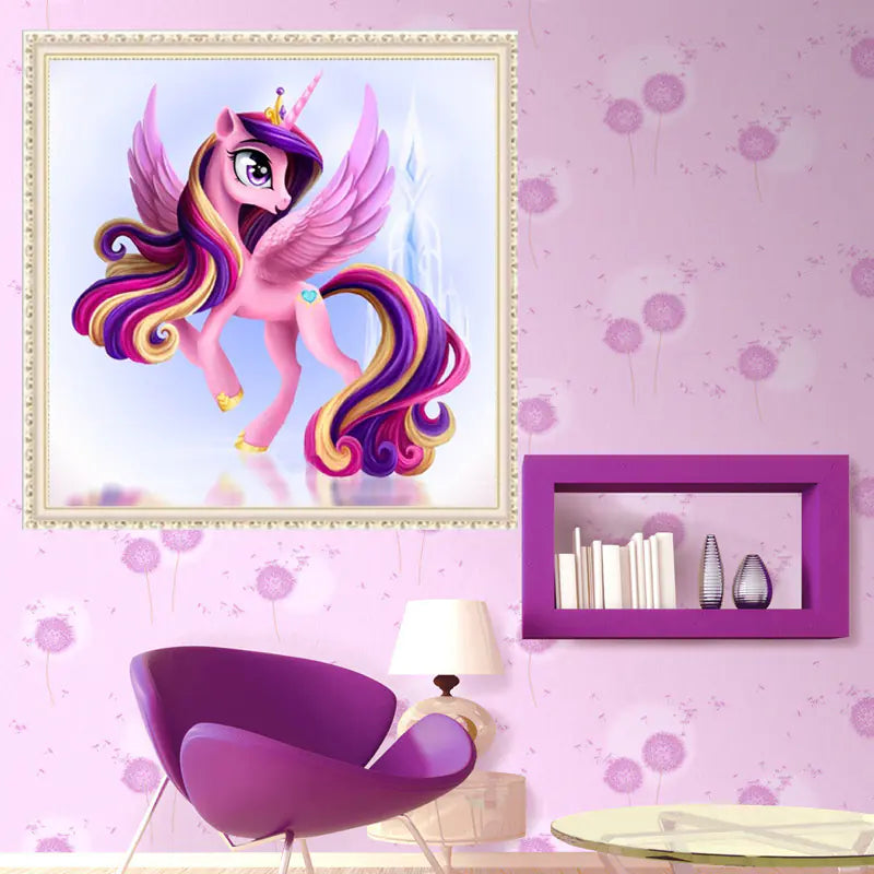 Diamond Painting My Little Pony for Kids' Room Decor - Joomcy