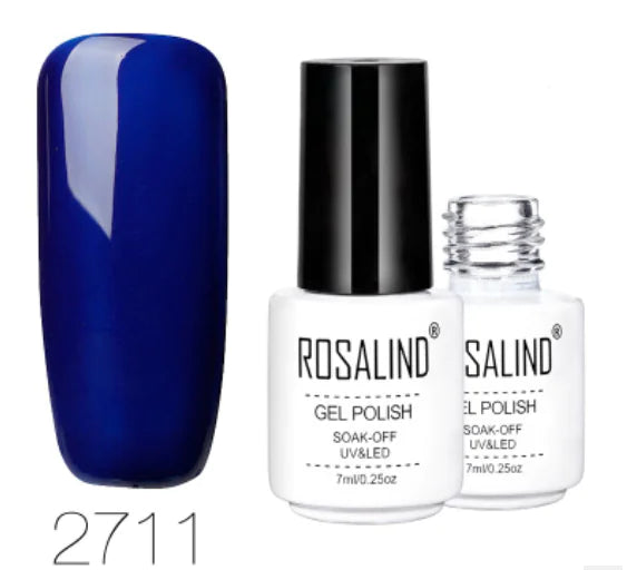 RC Series Blue Solid Eco-Friendly UV Nail Gel 10ml
